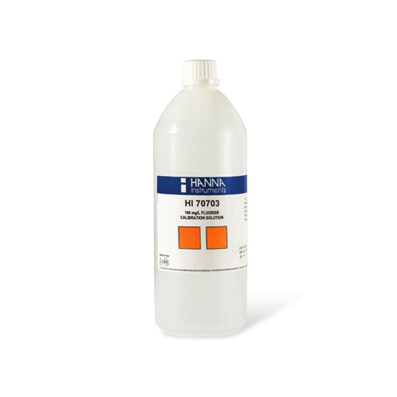Hanna Instruments HI-70703/1L Fluoride Standard Solution - 100 mg/L F-, 1L
