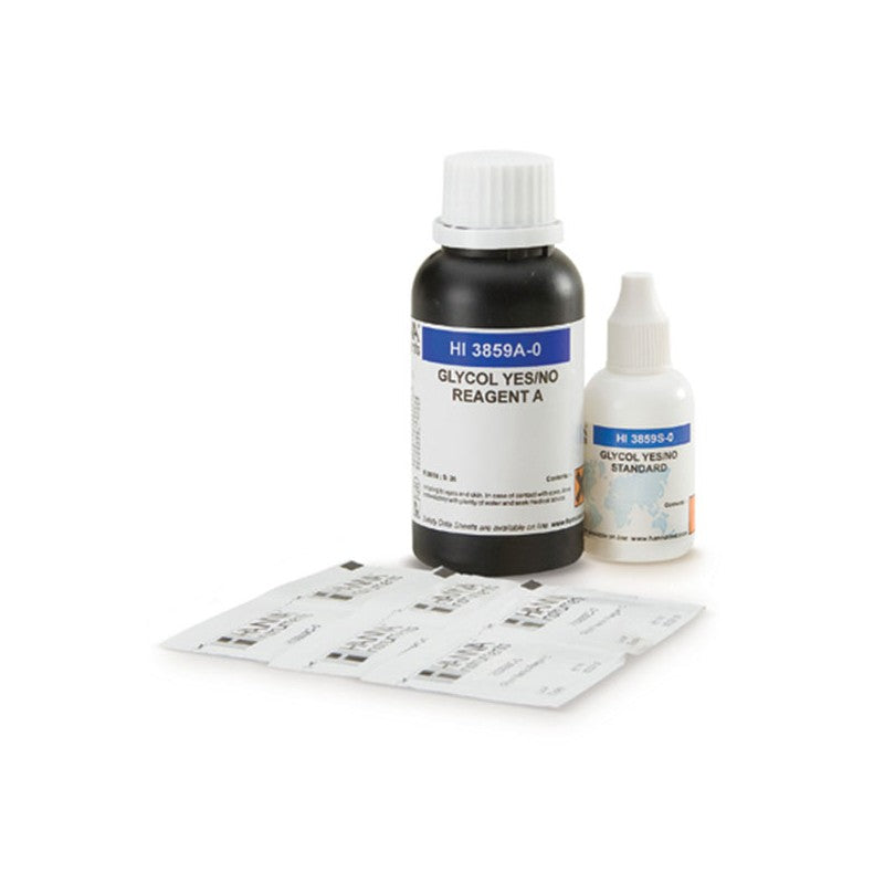 Hanna Instruments HI-3859-025 Replacement reagents for HI-3859 Glycol test kit