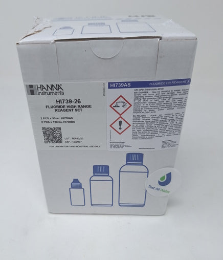 Hanna Instruments HI-739-26 Fluoride HR Reagents for HI-739 Checker