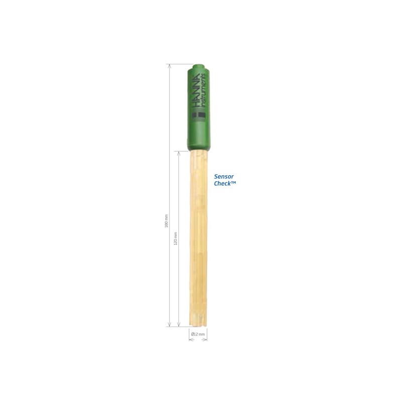 Hanna Instruments HI-12301 pH Edge Electrode with Sensor Check™