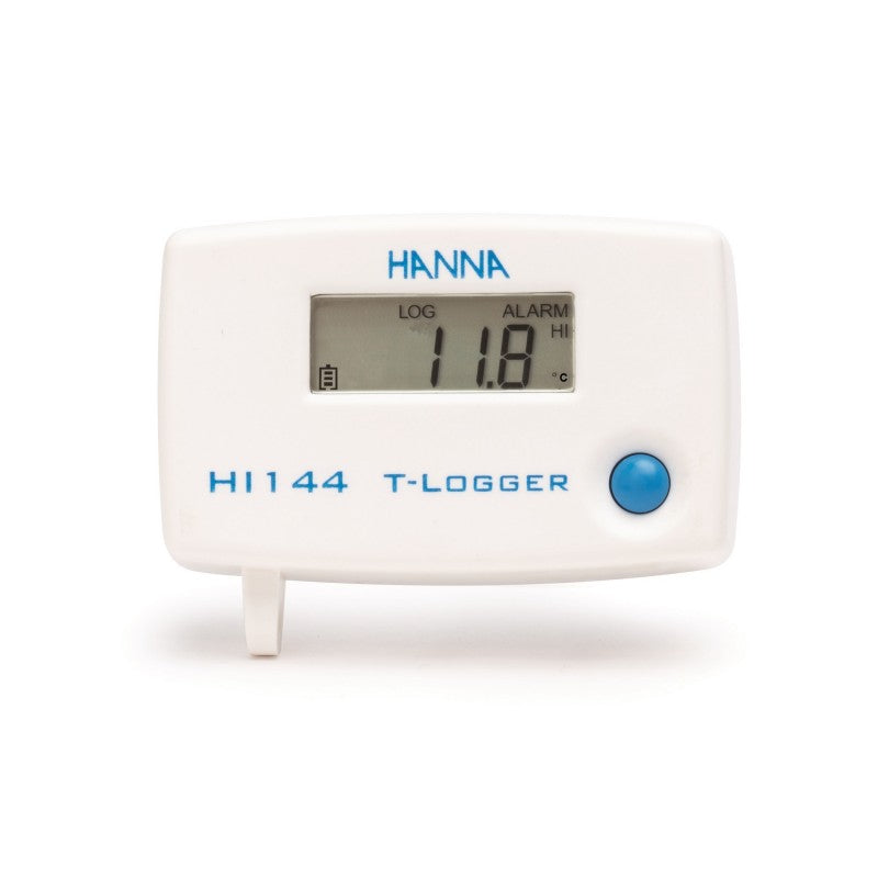 Hanna Instruments HI-144 Temperature T-Logger with wall cradle and lock