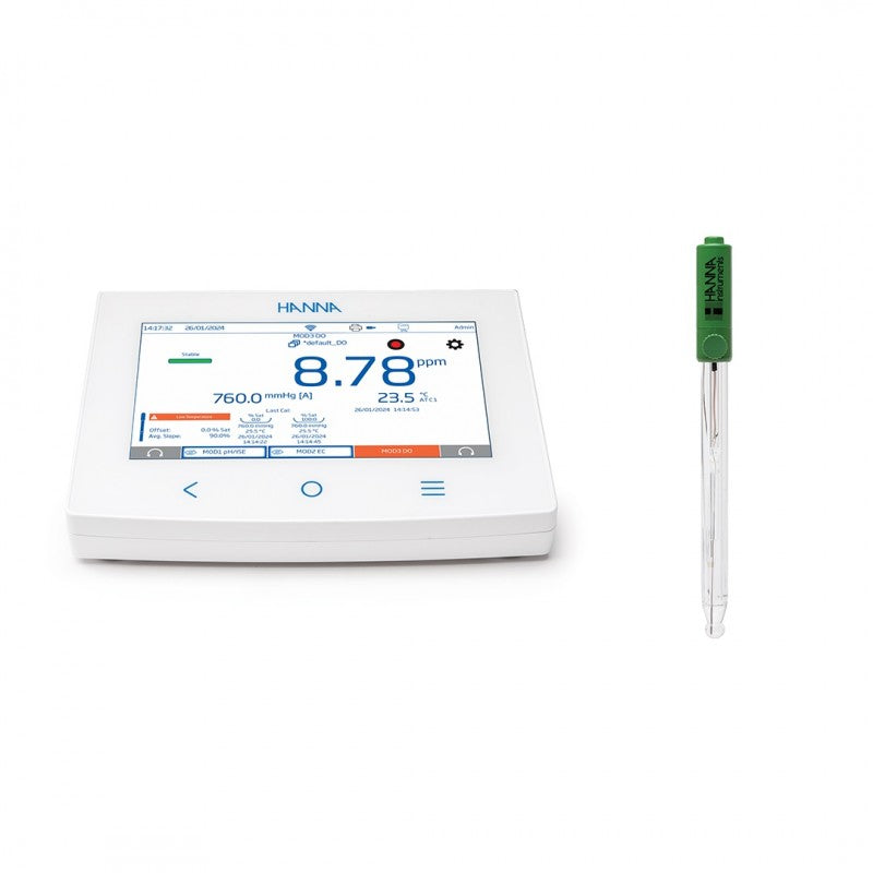 Hanna Instruments HI-6222 pH/ORP/ISE Multiparameter Modular Benchtop Meter