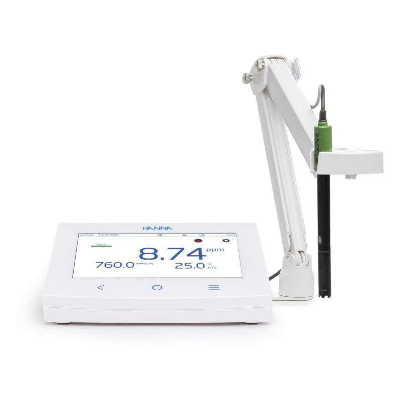 Hanna Instruments HI-6421/P Advanced Dissolved Oxygen Polarographic Benchtop Meter