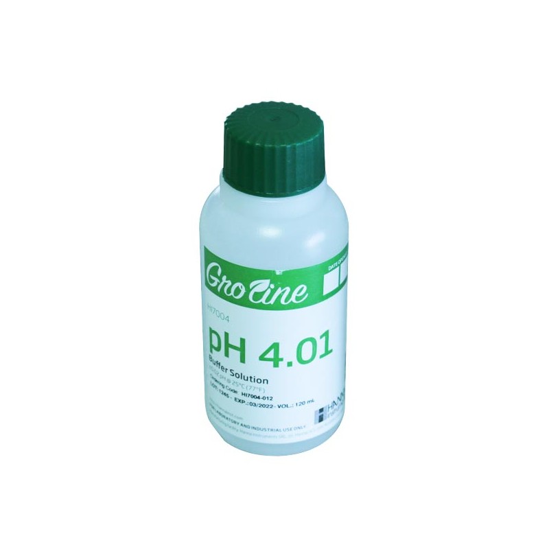 Hanna Instruments HI-7004-012 GroLine Calibration Solution pH4.01, 120ml