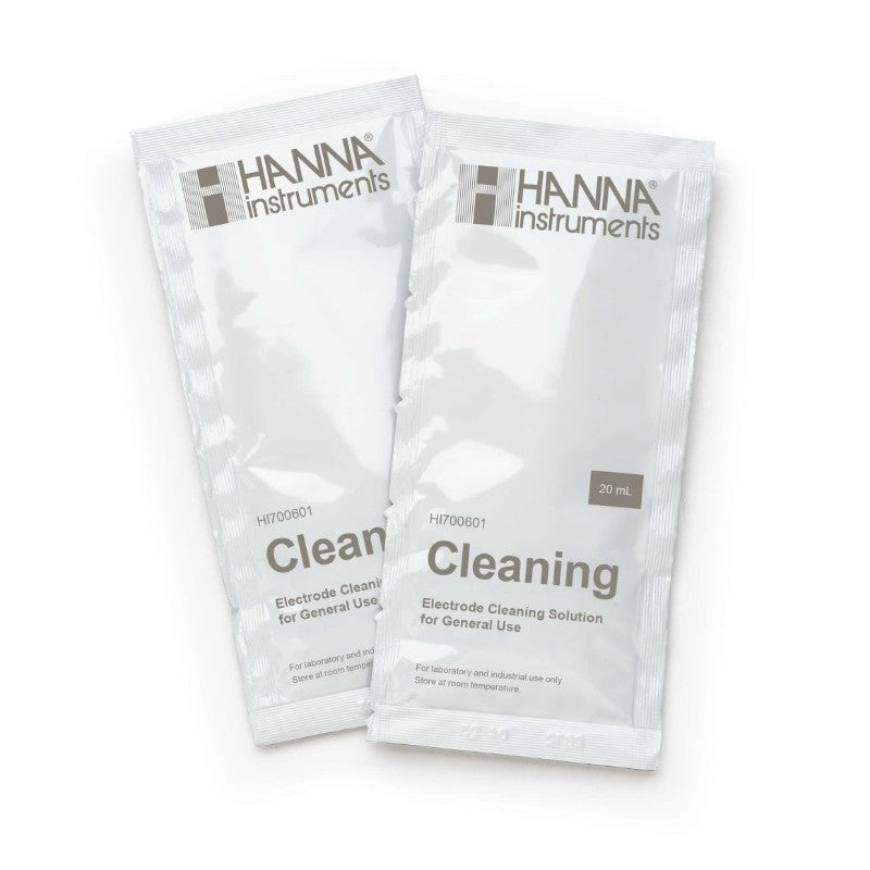 Hanna Instruments HI-700601P Cleaning Solution - General Purpose, 25 x 20ml sachets