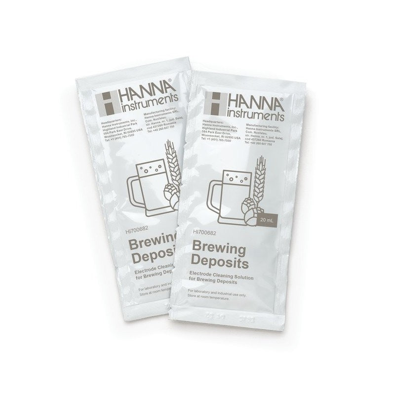 Hanna Instruments HI-700682P Electrode Cleaning Solution for Beer and Wort