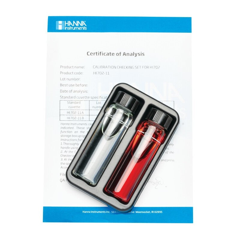 Hanna Instruments HI-702-11 Copper High Range Checker Calibration Check Set
