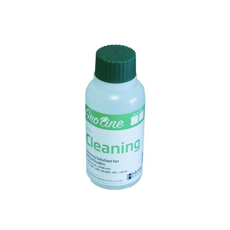 Hanna Instruments HI-7061-012 GroLine Cleaning Solution for pH electrodes, 120ml
