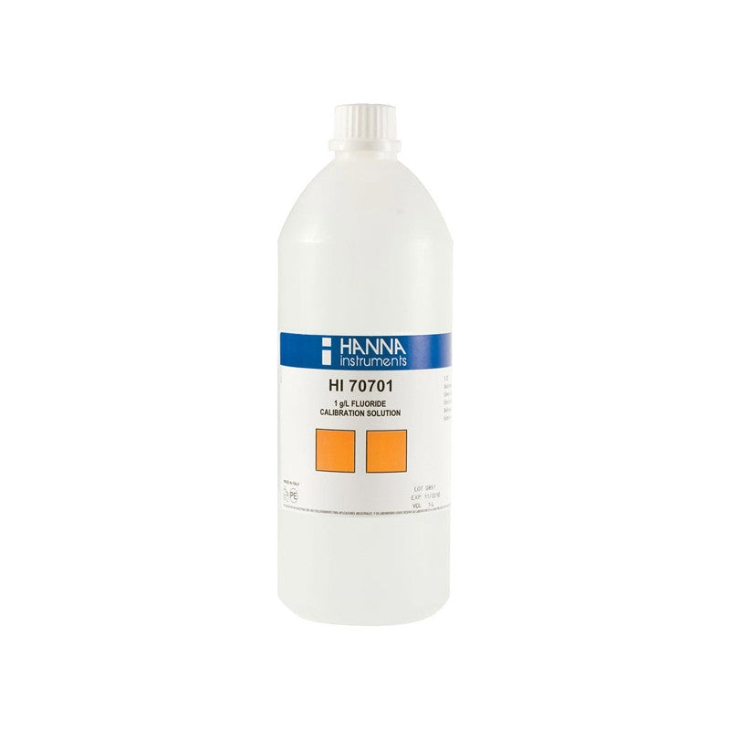 Hanna Instruments HI-70701L Fluoride Standard Solution at 1 g/L F-, 500ml