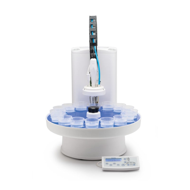 Hanna Instruments HI-922-120 Autosampler with 16 Beaker Tray and Two Peristaltic Pumps