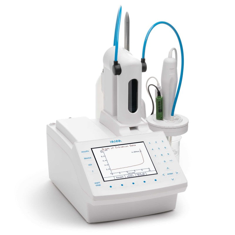 Hanna Instruments HI-931 Automatic Potentiometric Titrator with pH, mV & ISE
