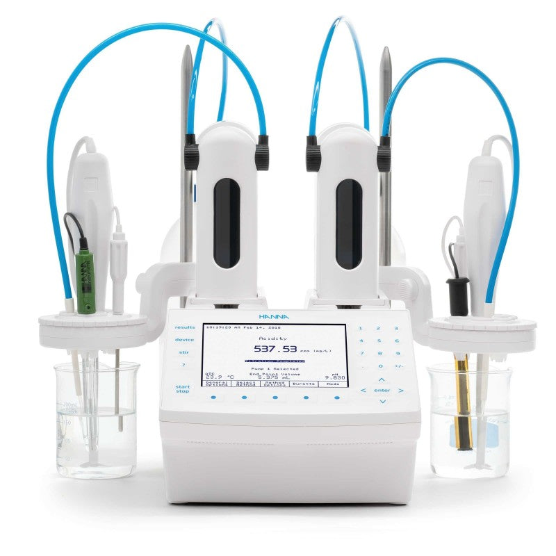 Hanna Instruments HI-932C2-02 Automatic Potentiometric Titration Systems (pH/mV/ISE)