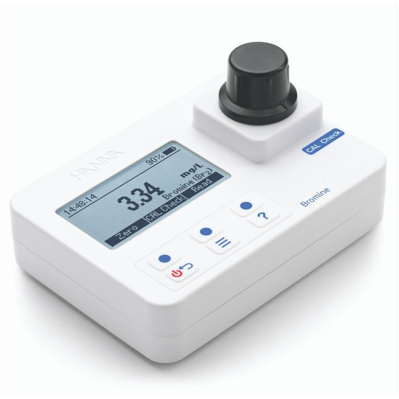 Hanna Instruments HI-97716 Bromine Photometer, 0.00 to 10.00 mg/l (ppm)