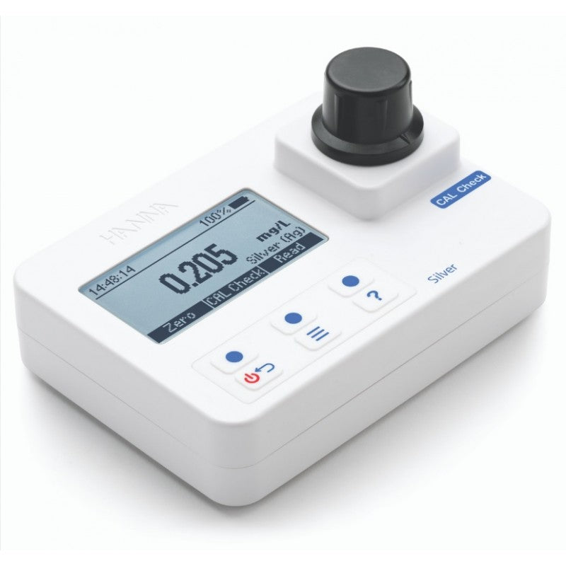 Hanna Instruments HI-97737 Silver photometer: Range 0.000 to 1.000 mg/L