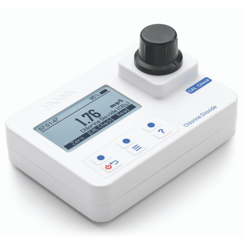 Hanna Instruments HI-97738 Chlorine dioxide photometer: Range 0.00 to 2.00 mg/L (ppm)