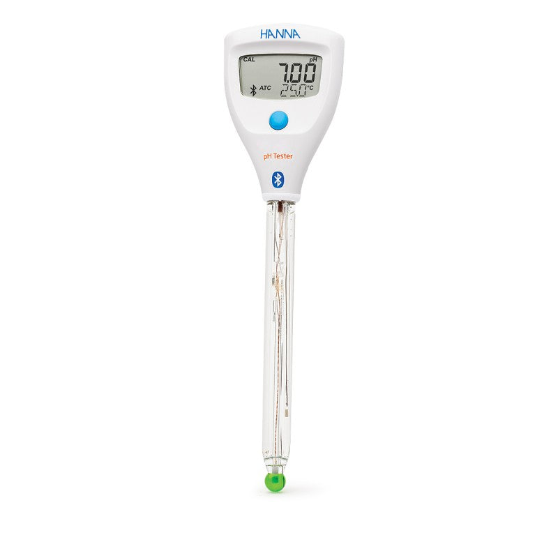 Hanna Instruments HI-9810412 HALO2 Wireless pH Tester for Lab with built-in general purpose electrode