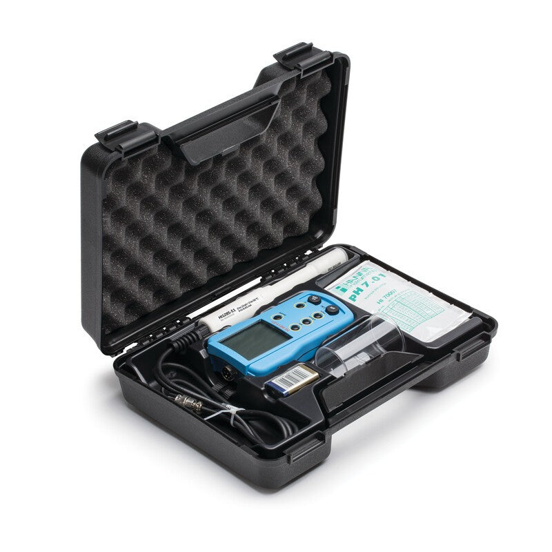 Hanna Instruments HI-9811-51 pH/EC/TDS Portable Meter with HI-1285-51