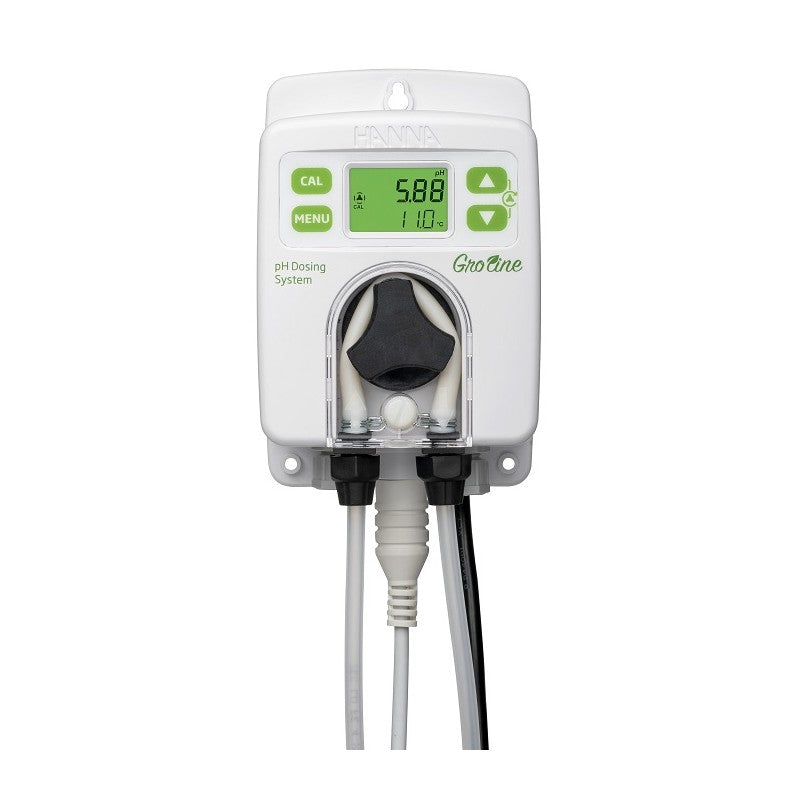 Hanna Instruments HI-981412-00 GroLine pH dosing system with HI-10063 pH probe