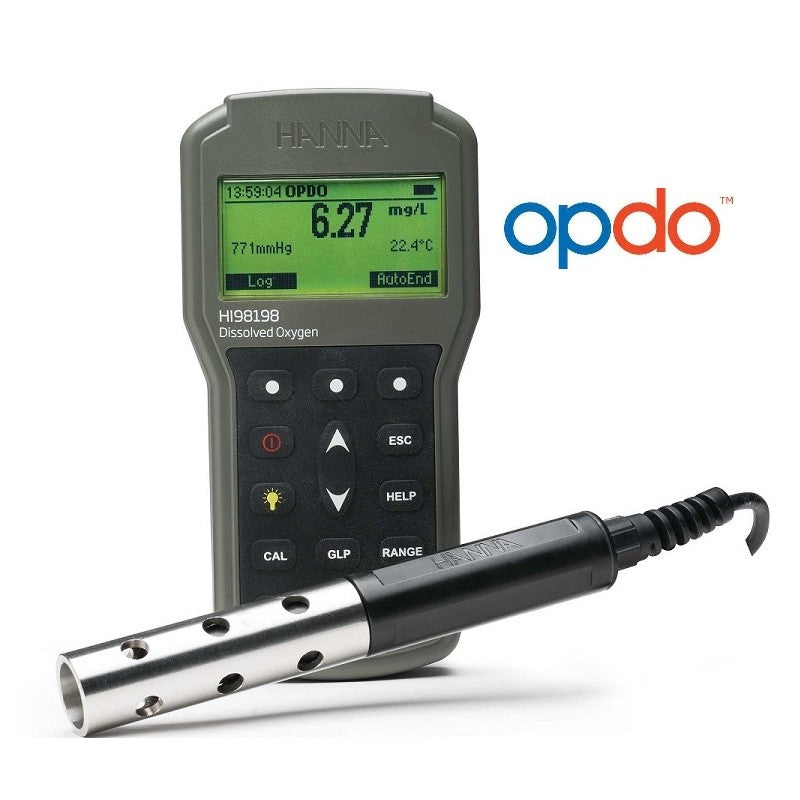 Hanna Instruments HI-98198 opdo™ Optical Dissolved Oxygen Meter