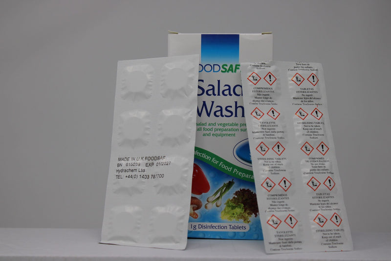 FoodSaf Salad Wash Tablets 0.4g