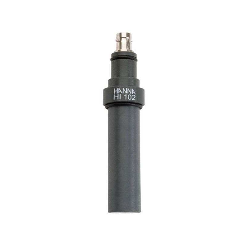 Hanna Instruments HI-102 In-line pH electrode with PVC body and BNC connector