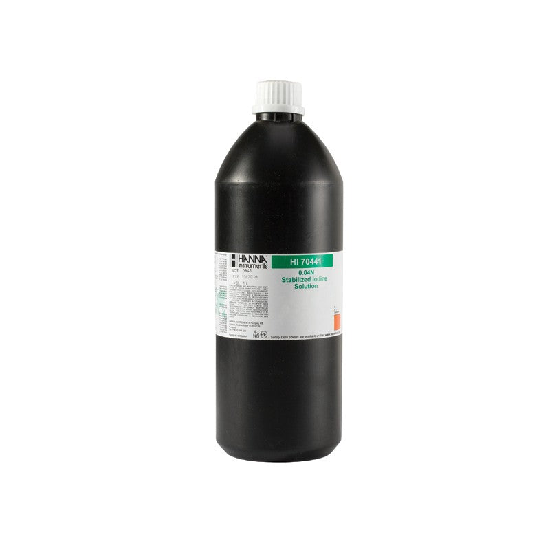 Hanna Instruments HI-70441 Iodine stabilised Solution, 0.04N, 1 L