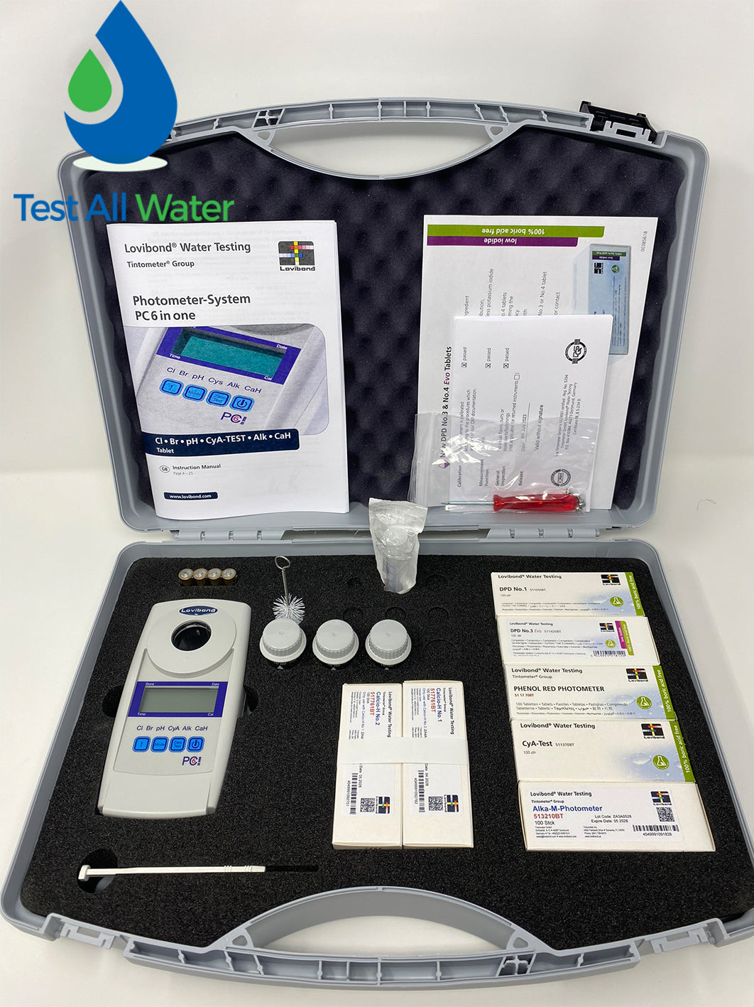 Lovibond MD100T Pool Control 6 in 1