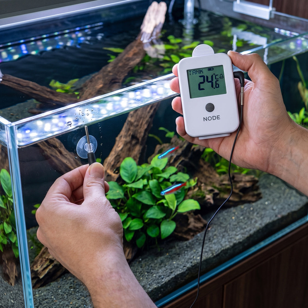 NODE WiFi Thermometer with 1 Probe Port
