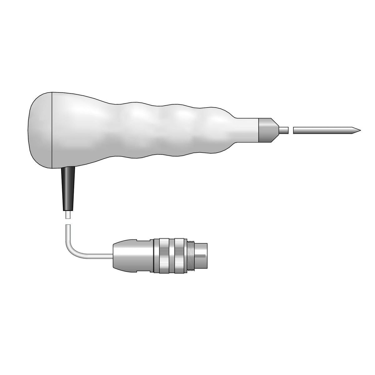 NTC Thermistor Waterproof Temperature Probe with Lumberg Connector