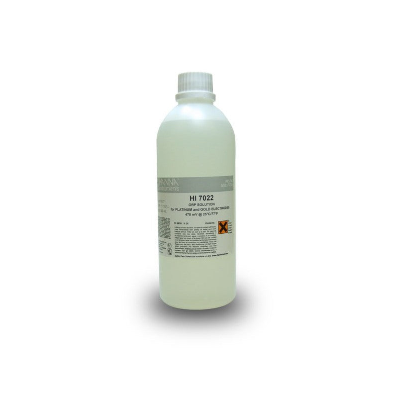 Hanna Instruments ORP test solution, 470mV, 500 mL bottle