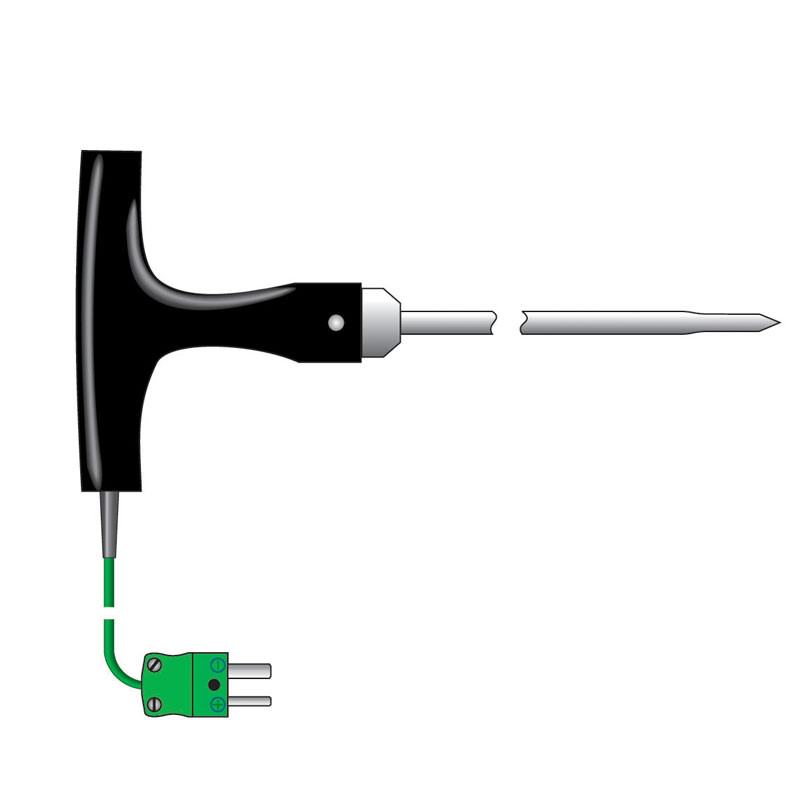 Short T-Shaped Penetration Probe (100 or 300 mm)