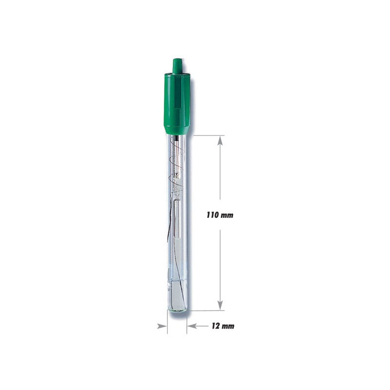 Hanna Instruments HI-1414D Flat Tipped pH Electrode