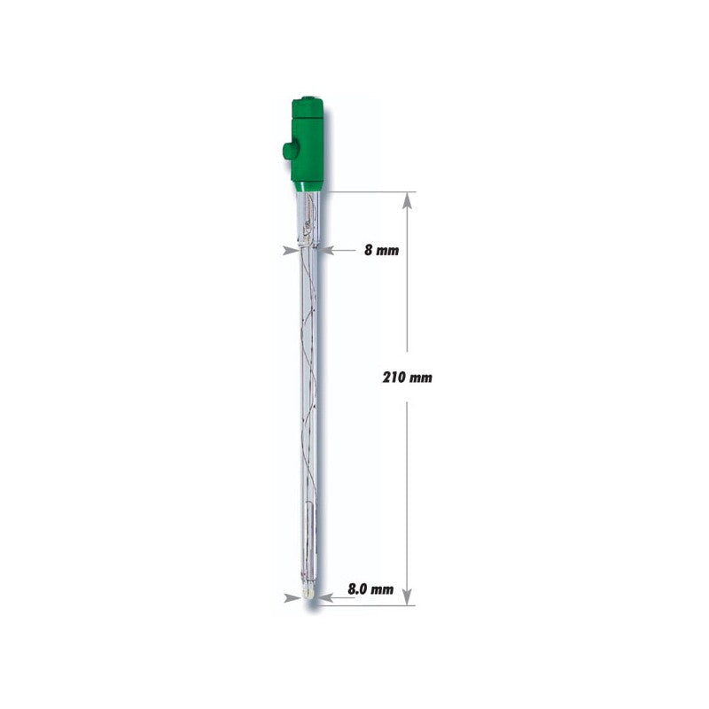 Hanna Instruments HI-1331B pH Electrode ideal for Long Neck Flasks