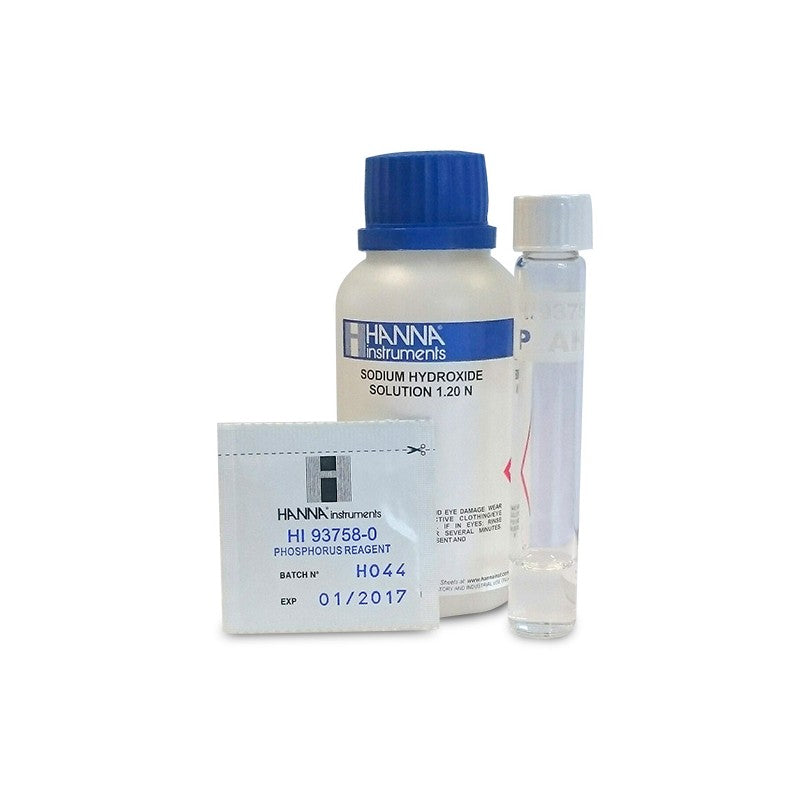 Hanna Instruments HI-93758B-50 Phosphorus Reagent, Acid-Hydrolyzable, Ascorbic Acid Method