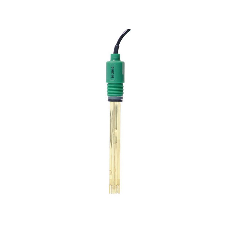 Hanna Instruments HI-2910B AmpHel Plastic Body Gel Filled pH Electrode, BNC Connector