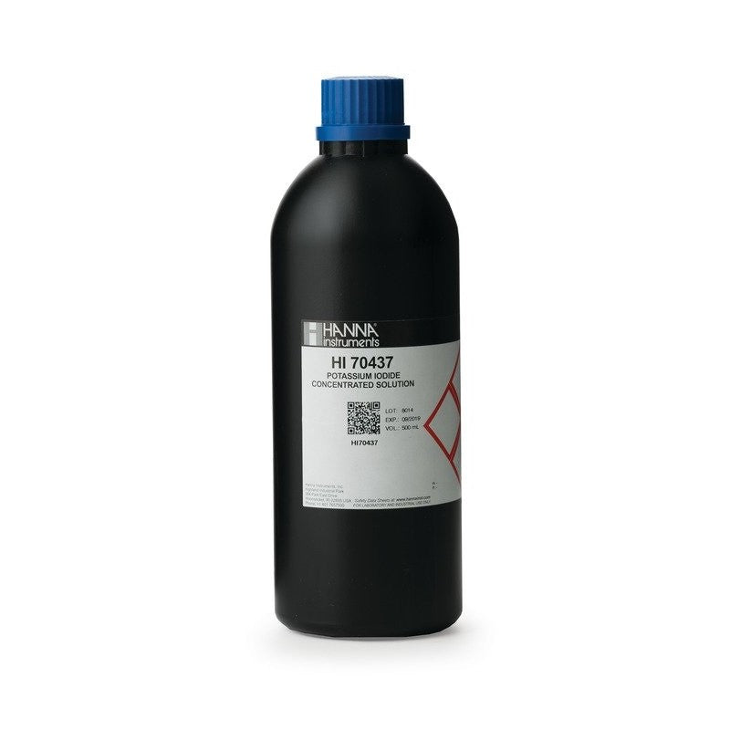Hanna Instruments HI-70437 Potassium Iodide concentrated (30%) solution, 500 mL