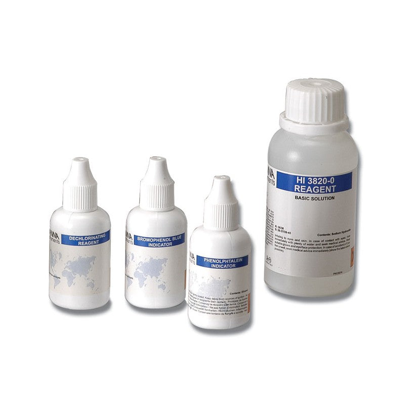 Hanna Instruments HI-3820-100 Replacement reagents for HI-3820 Acidity test kit