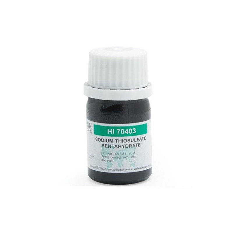 Hanna Instruments HI-70403 Sodium Thiosulfate Pentahydrate Reagent, 20g