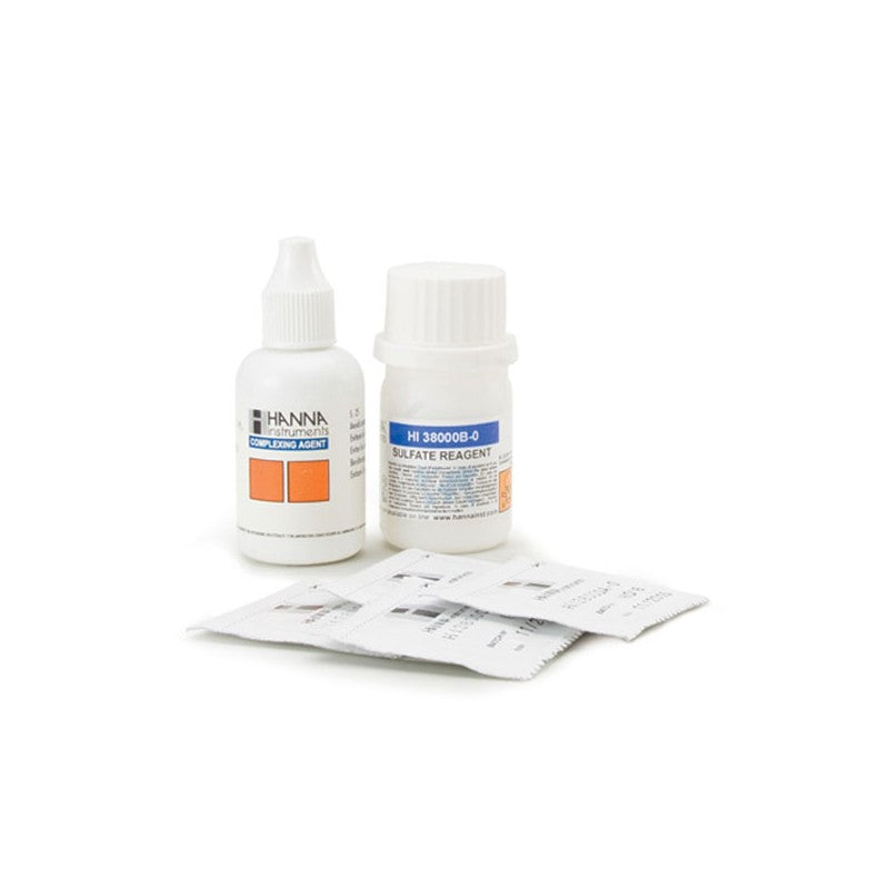 Hanna Instruments HI-38000-10 Sulphate, barium chloride method, Reagent kit for 100 tests