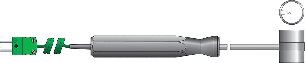 T Shaped Air or Gas Probe