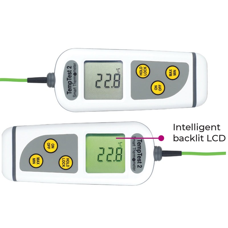 TempTest® 2 - Smart Thermometer 360° rotating display