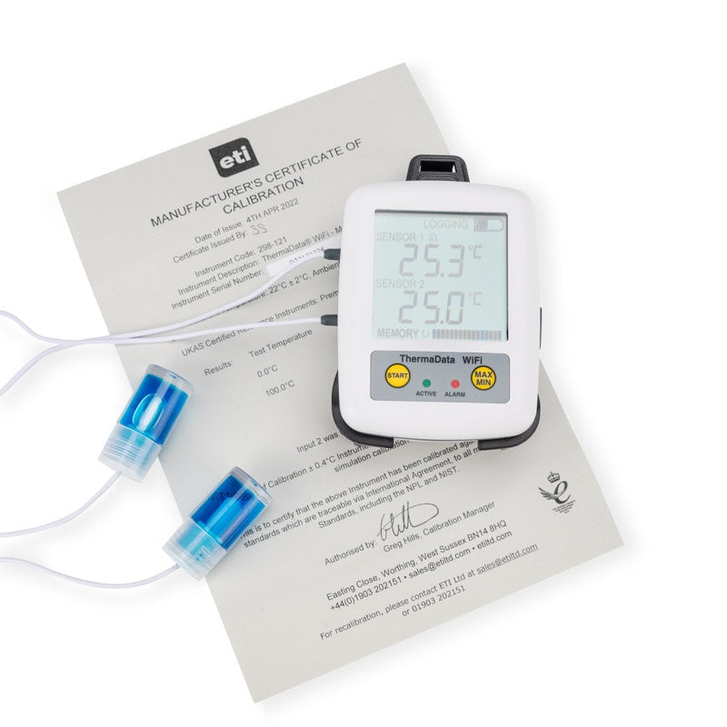 ThermaData® WiFi Pharm Data Logger