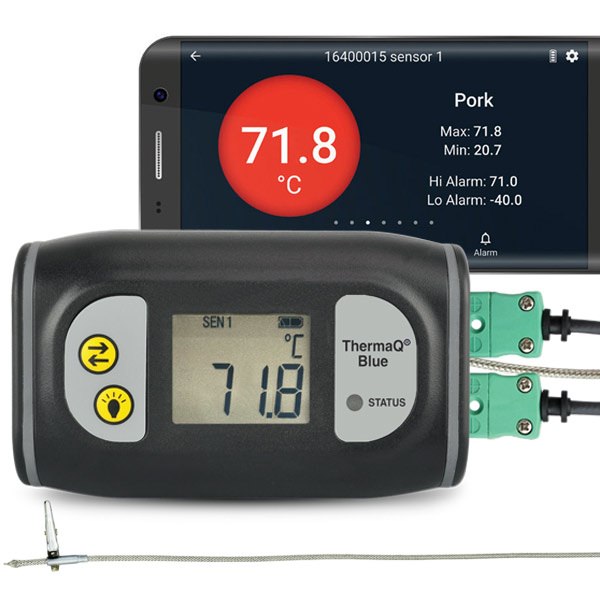 ThermaQ® Blue Thermometer