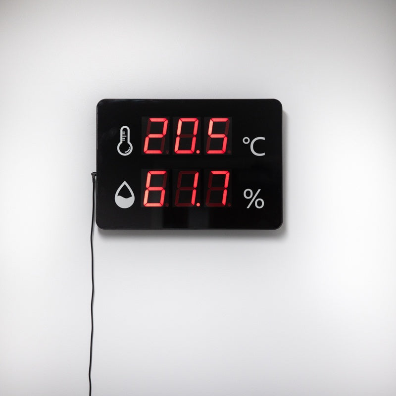 Wall Mounted Thermometer & Hygrometer
