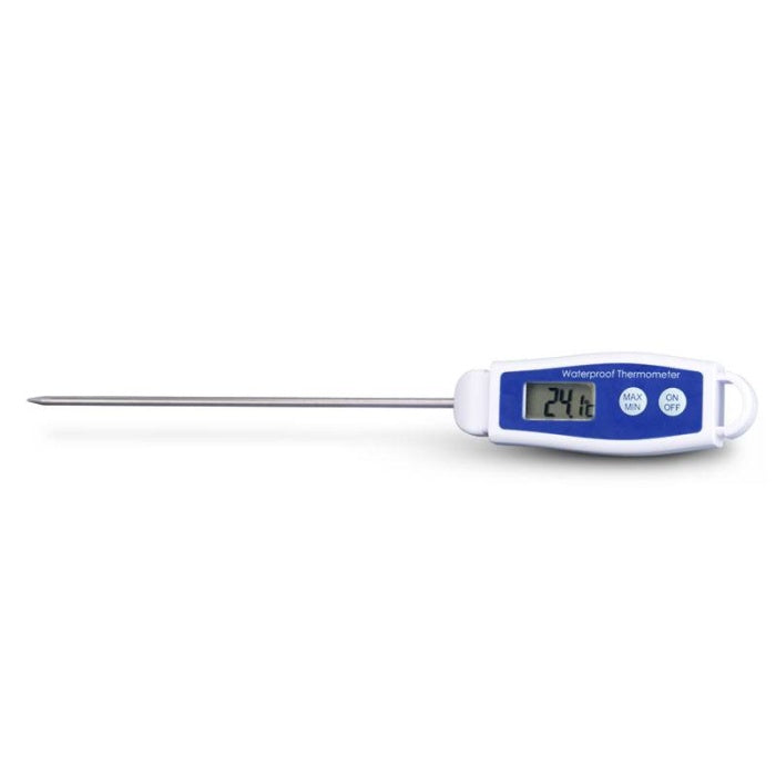 Waterproof Thermometer with Max/Min and °C/°F Functions