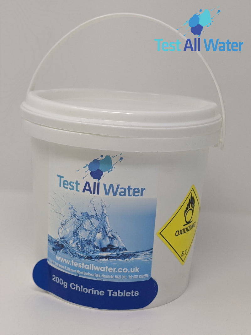 Test All Water 200g Trichlor Stabilized Tablets