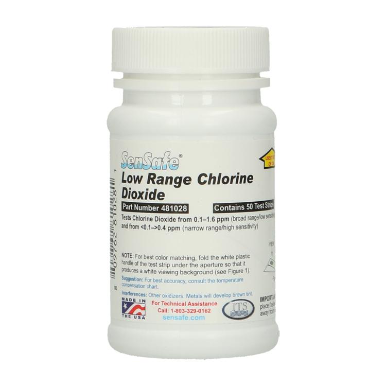 Chlorine Dioxide- Low Range, btl of 50