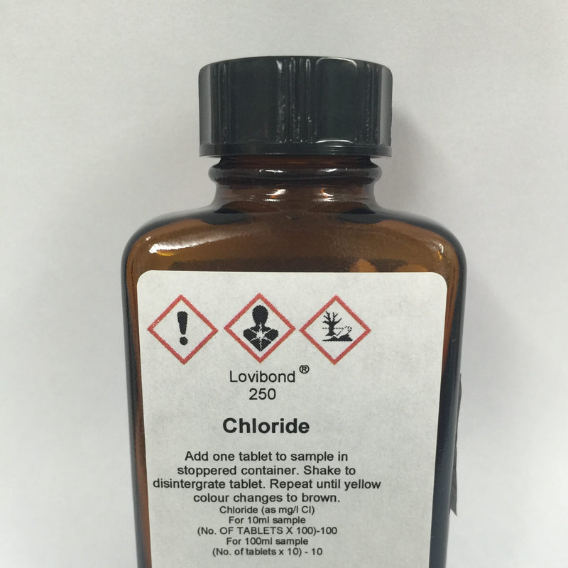 Lovibond Chloride Tablets Bottle