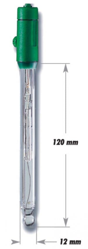 Hanna Instruments-1043P Glass Body Refillable pH Electrode BNC + pin