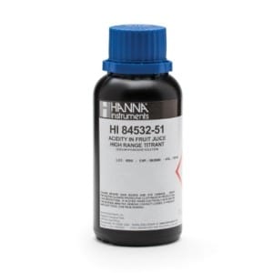 Hanna Instruments-84532-51 Titrant solution for high range, 120ml